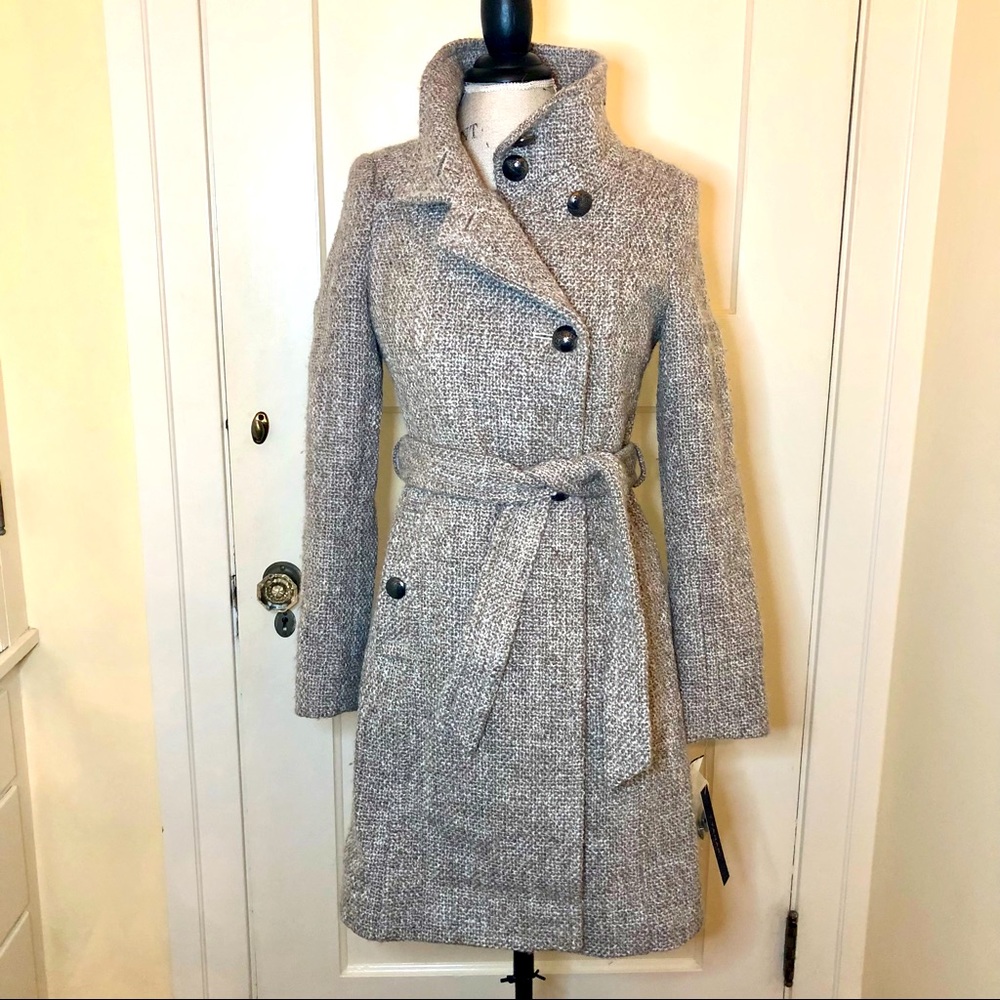 NWT TAHARI CLASSIC WOOL COAT